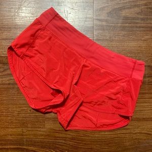 LULULEMON SPEED UP SHORTS